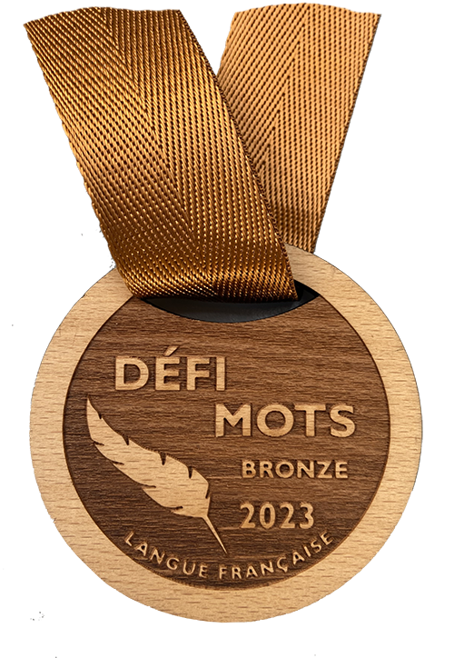 Médaille de bronze Défi'Mots