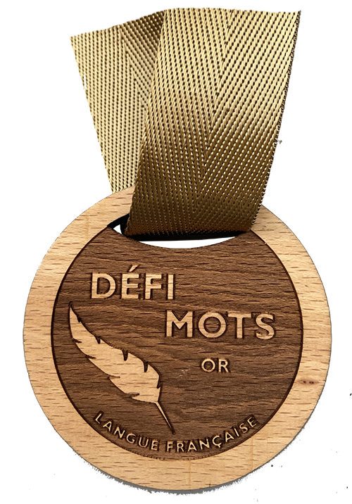 Mdaille d'or Dfi'Mots