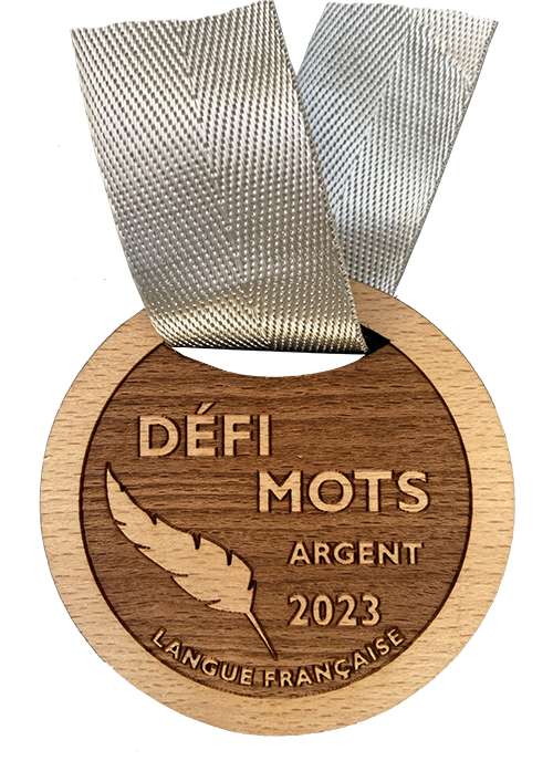 Médaille d'argent Défi'Mots