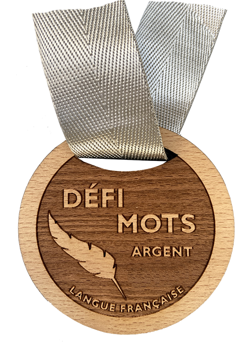 Mdaille d'argent Dfi'Mots